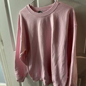 Gildan Soft Pink Crewneck Sweater